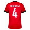 Camiseta de fútbol Portugal Ruben Dias 4 Primera Equipación Euro 2024 - Hombre